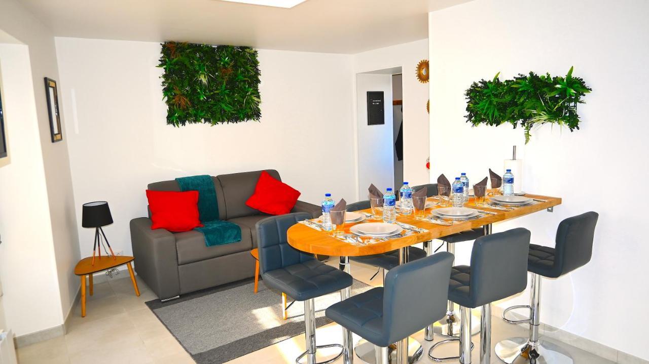 Class&Tropical Appt 10Mn Aeroport Roissy Cdg Appartement Villeneuve-sous-Dammartin Buitenkant foto