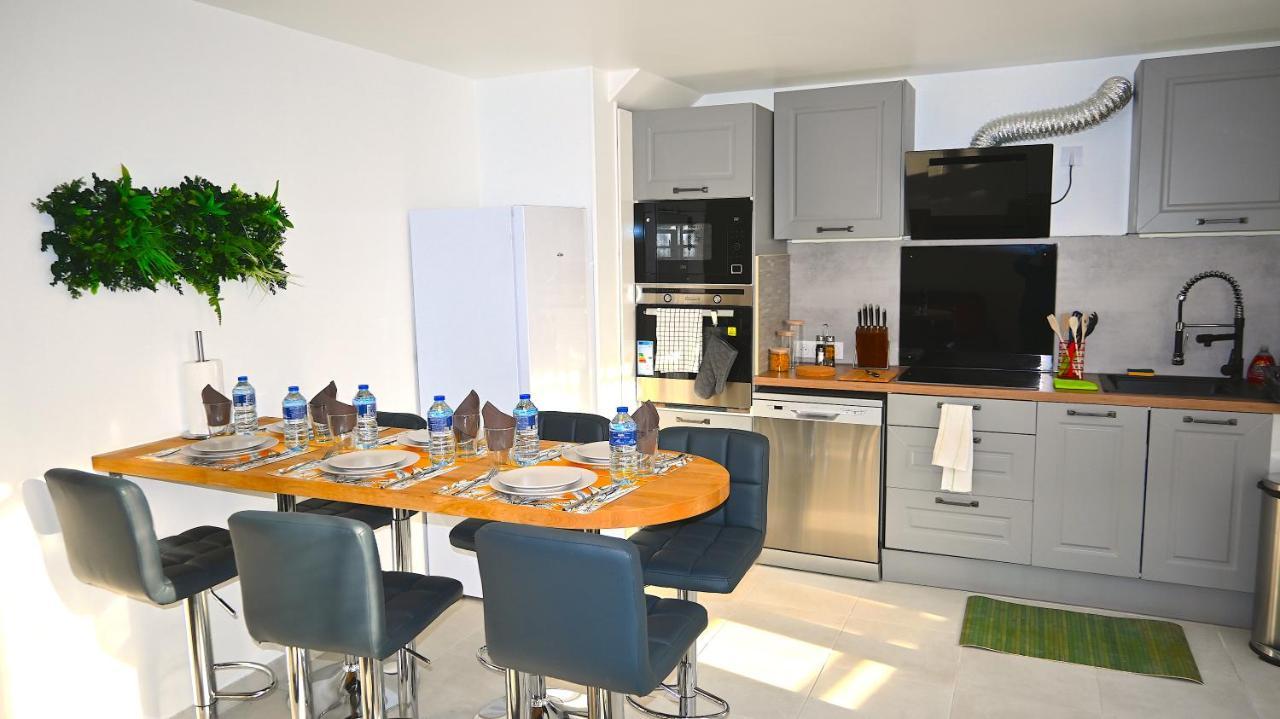Class&Tropical Appt 10Mn Aeroport Roissy Cdg Appartement Villeneuve-sous-Dammartin Buitenkant foto