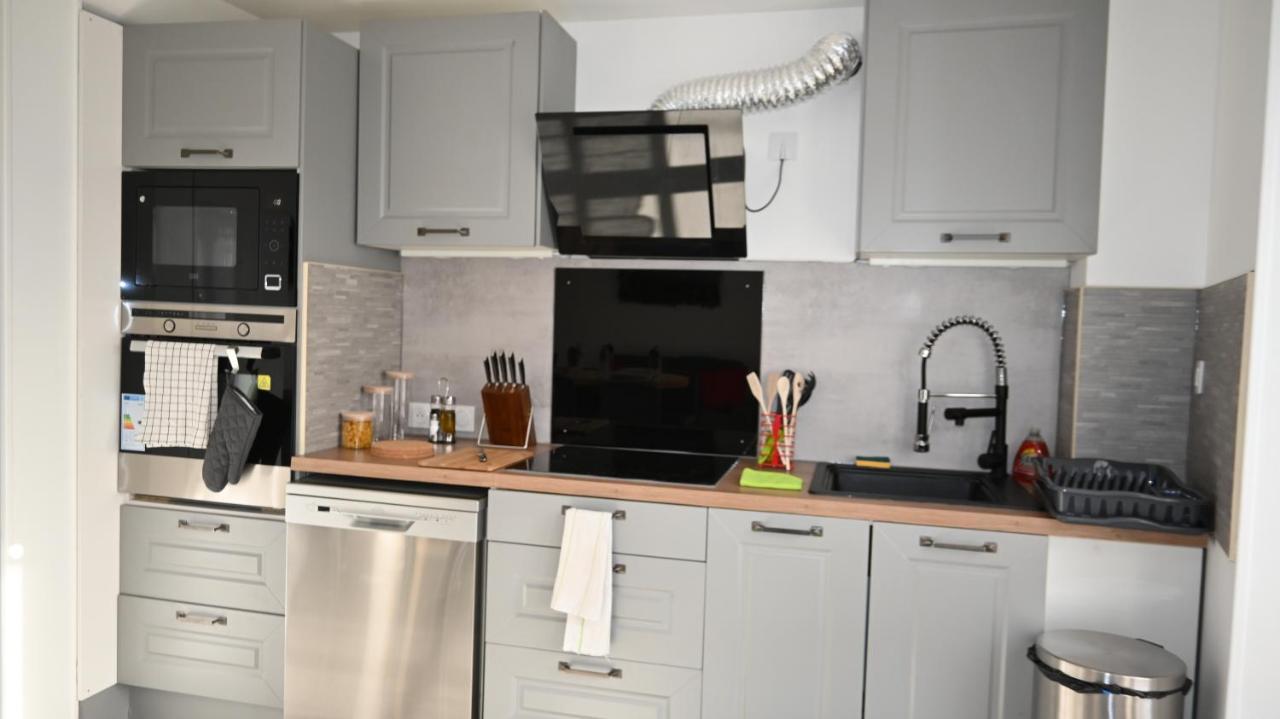 Class&Tropical Appt 10Mn Aeroport Roissy Cdg Appartement Villeneuve-sous-Dammartin Buitenkant foto
